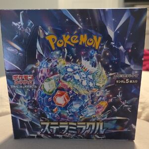 Pokémon TCG: Scarlet & Violet—Stellar Miracle Japanese booster box, New